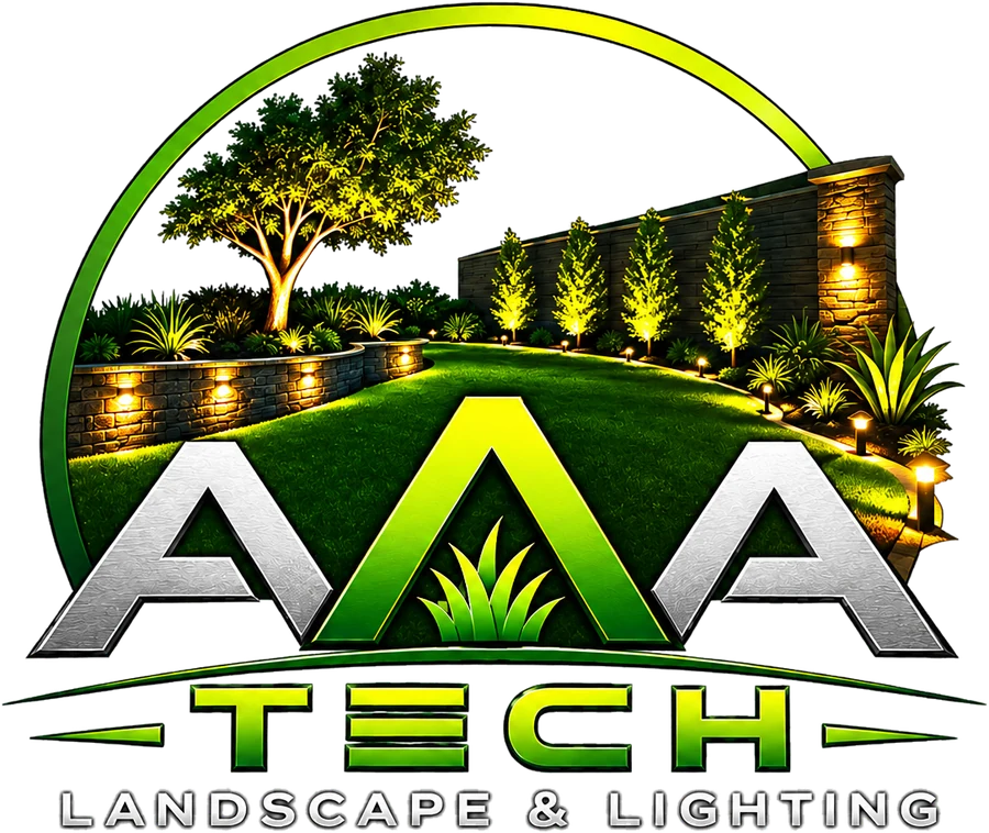 AAA Tech Landscape & Lighting logo